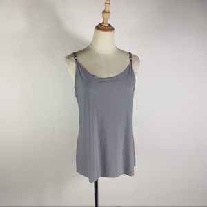 COMMANDO Gray Basic Cami Womens Large